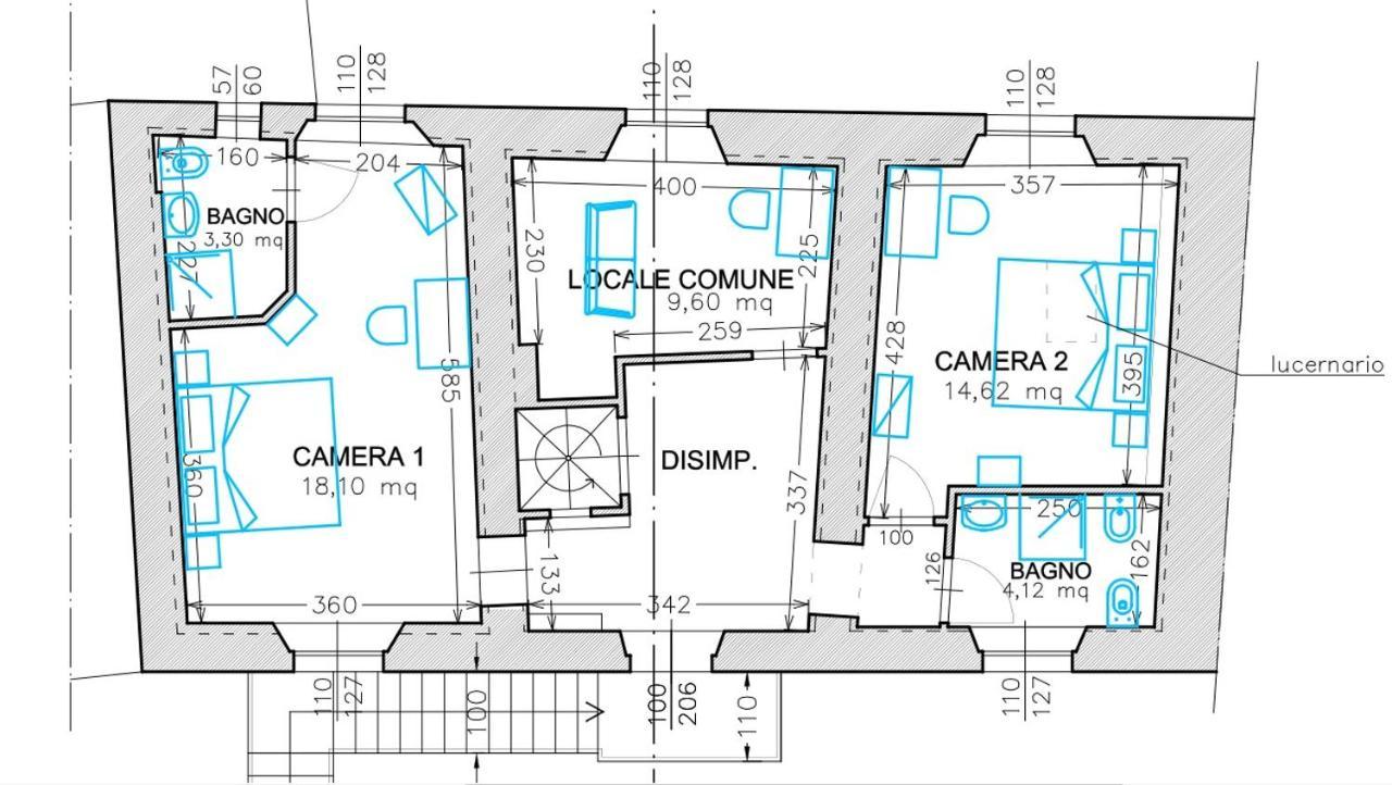 B & B Via Di Mezzo Coreglia Antelminelli Екстериор снимка